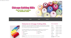 Desktop Screenshot of chicagoknitting.com